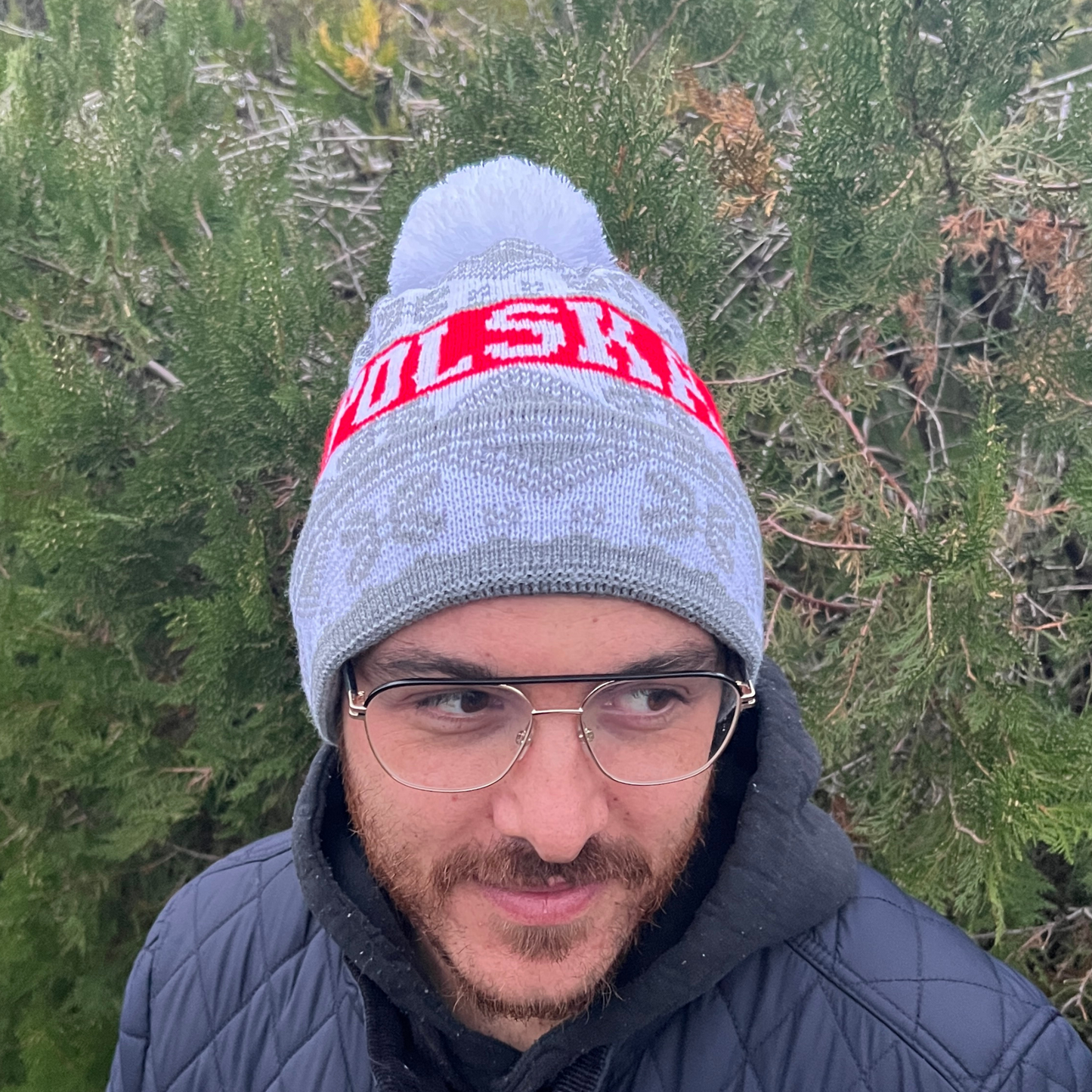 Bonnet doublé à pompon - Trésors de Pologne