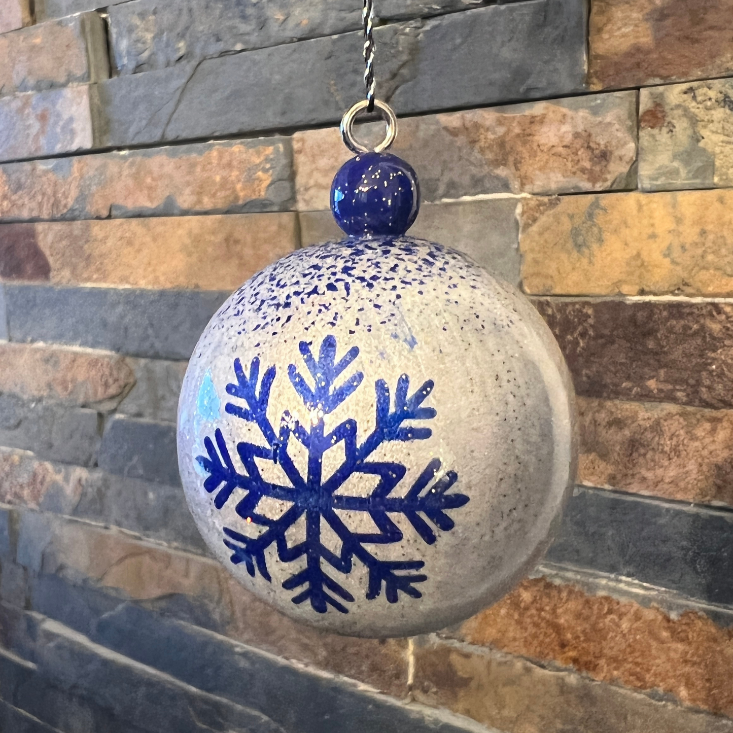 Boule de Noël flocon - Trésors de Pologne