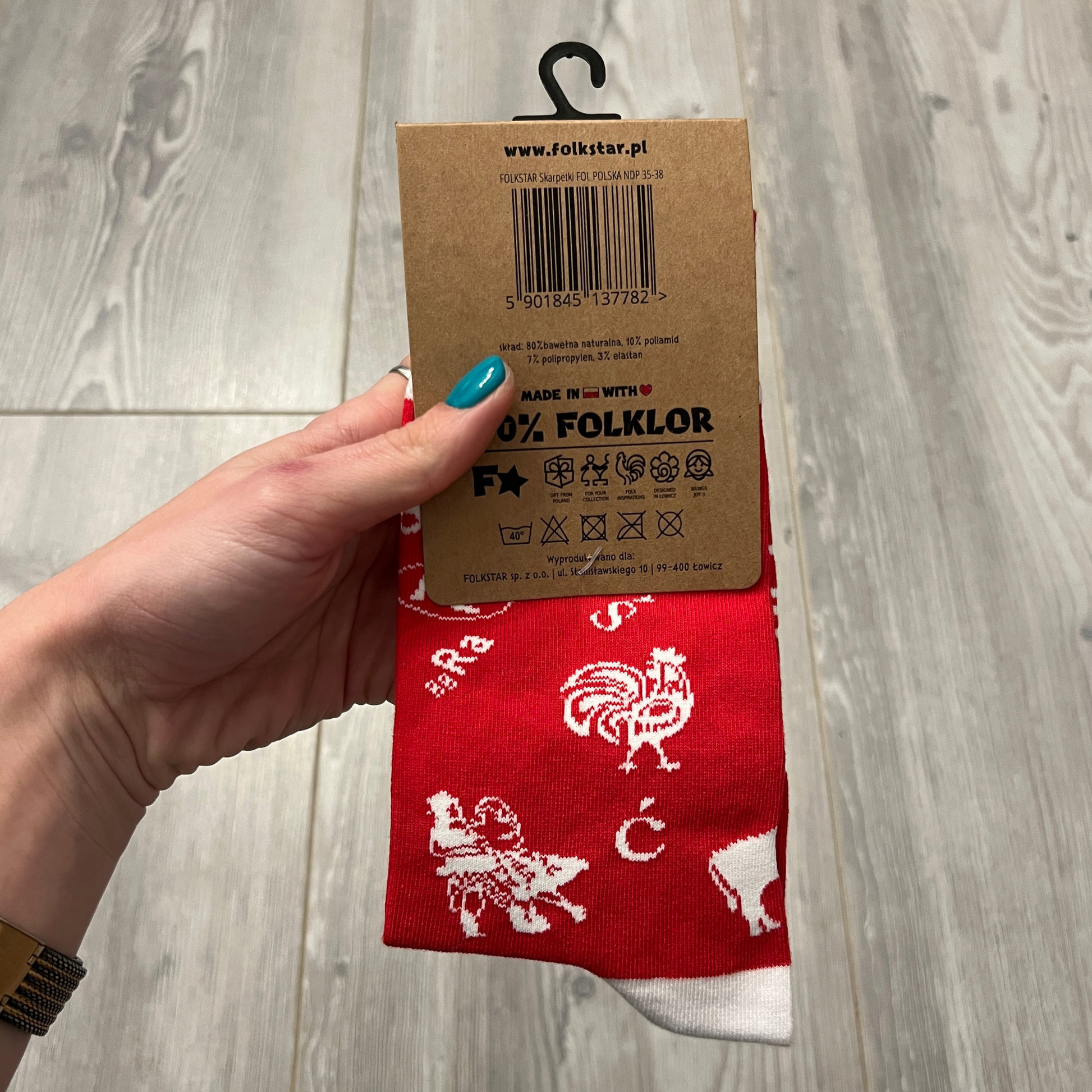 Chaussettes Polska - Trésors de Pologne