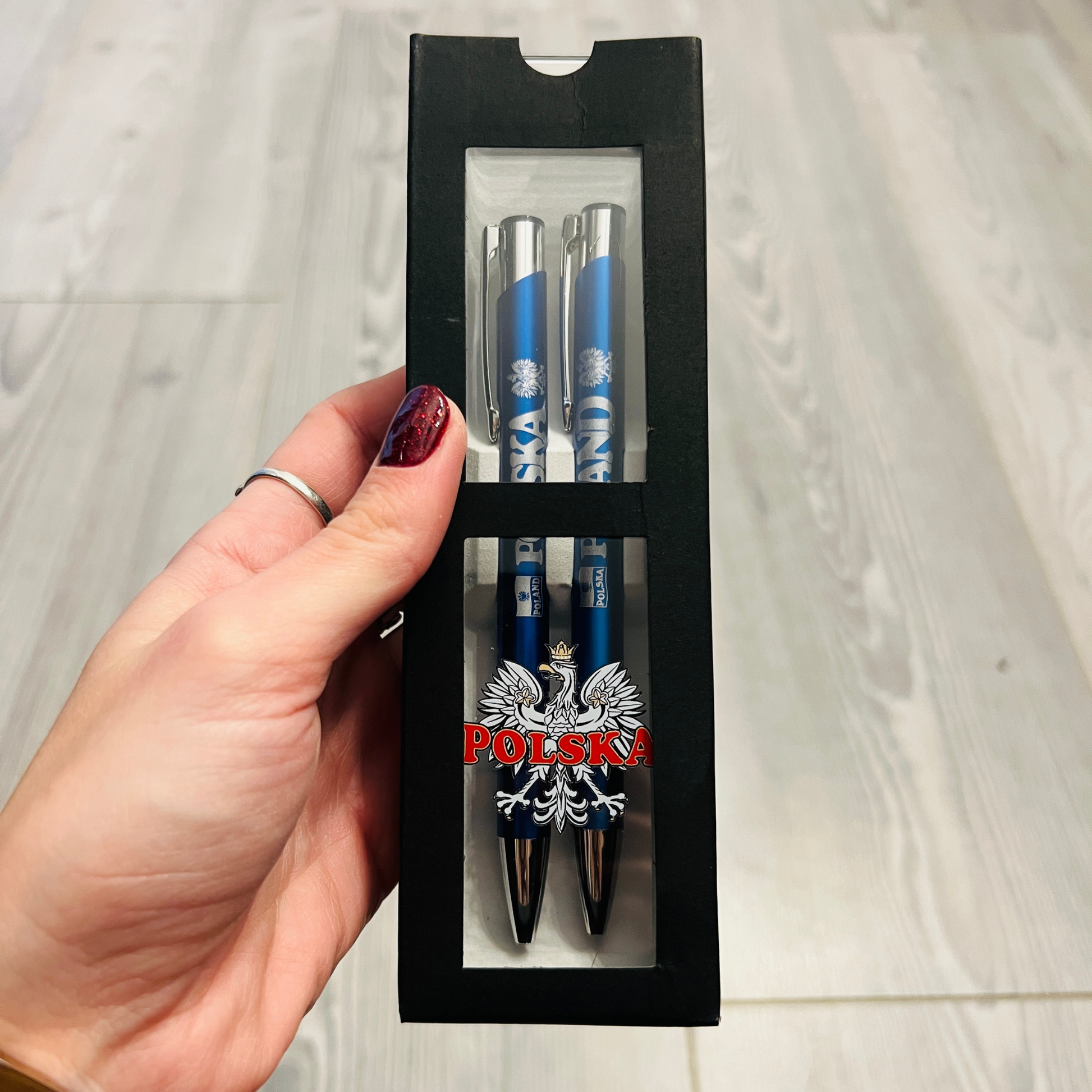 Lot de stylo et crayon de papier Polska - Trésors de Pologne