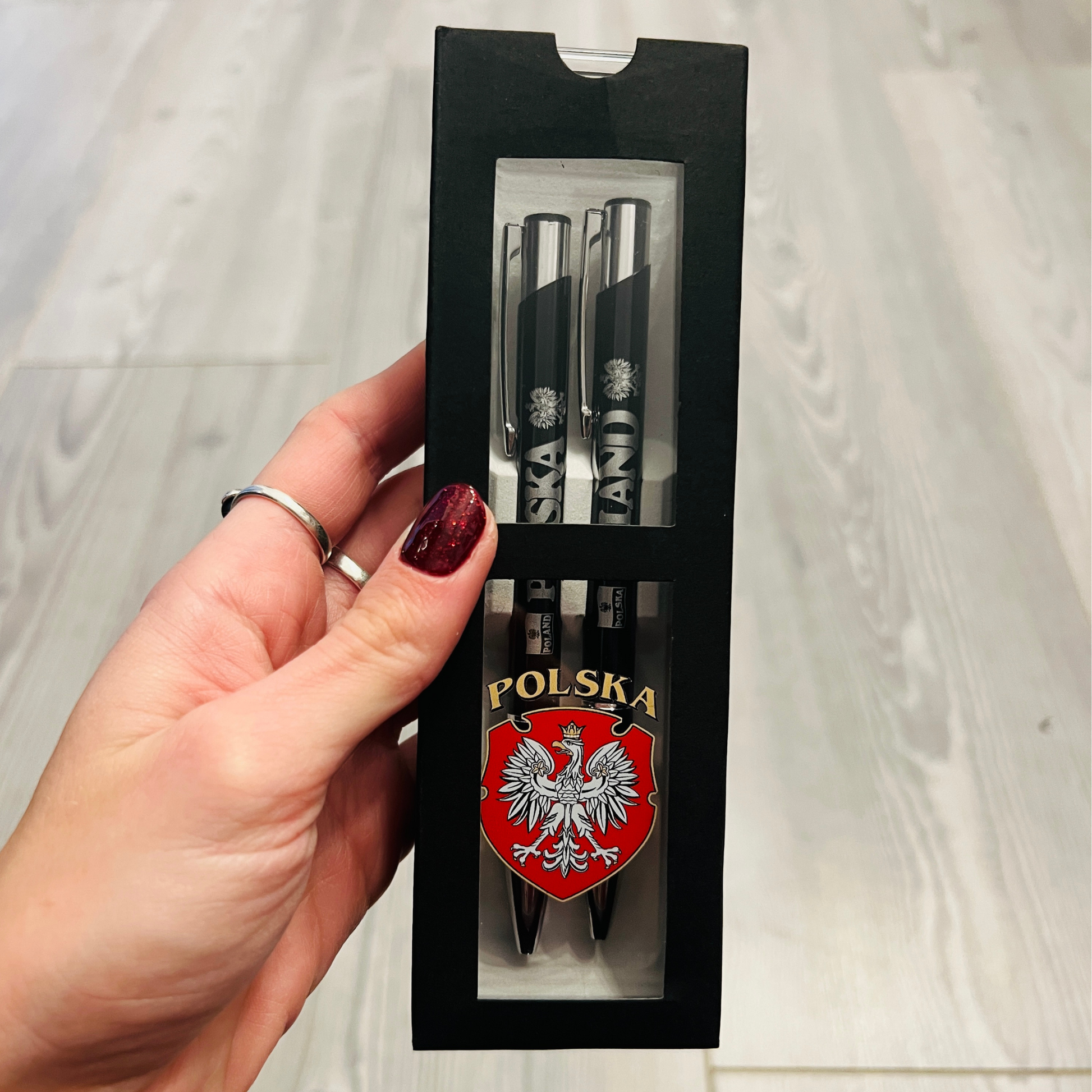 Lot de stylo et crayon de papier Polska - Trésors de Pologne