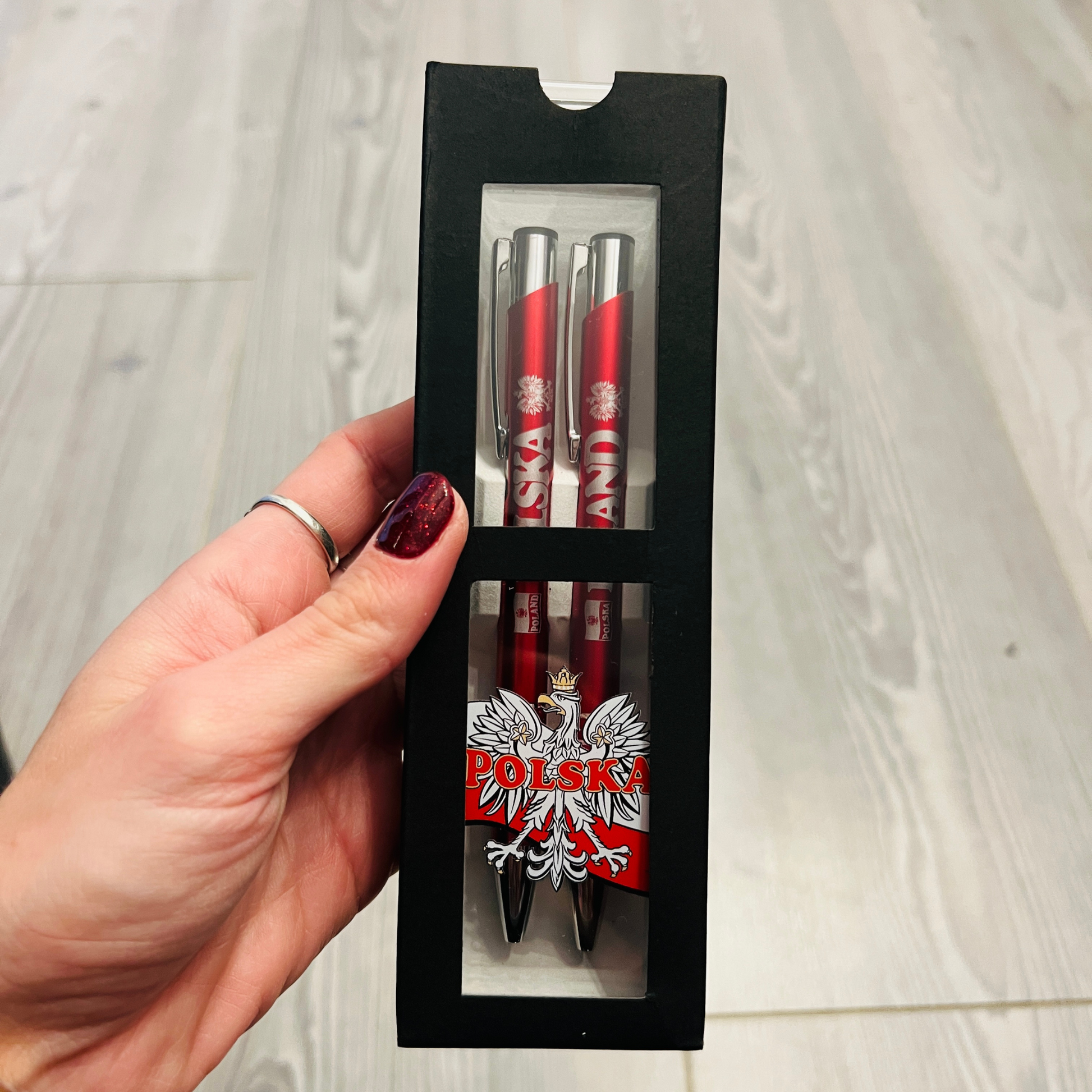 Lot de stylo et crayon de papier Polska - Trésors de Pologne