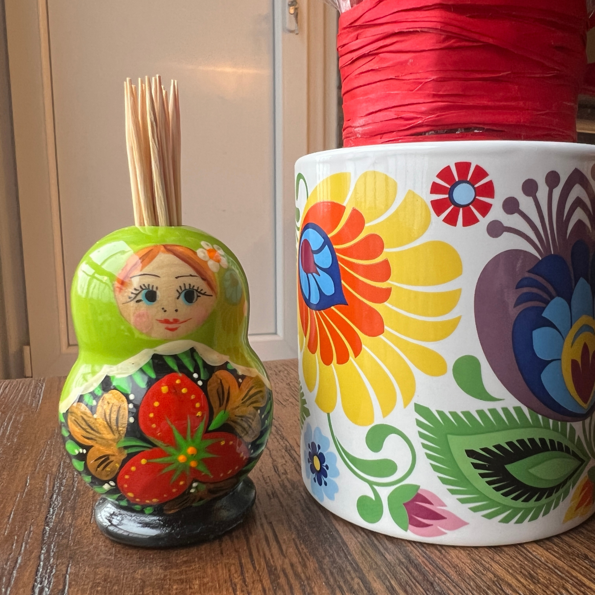 Porte cure dents Matrioszka - Trésors de Pologne