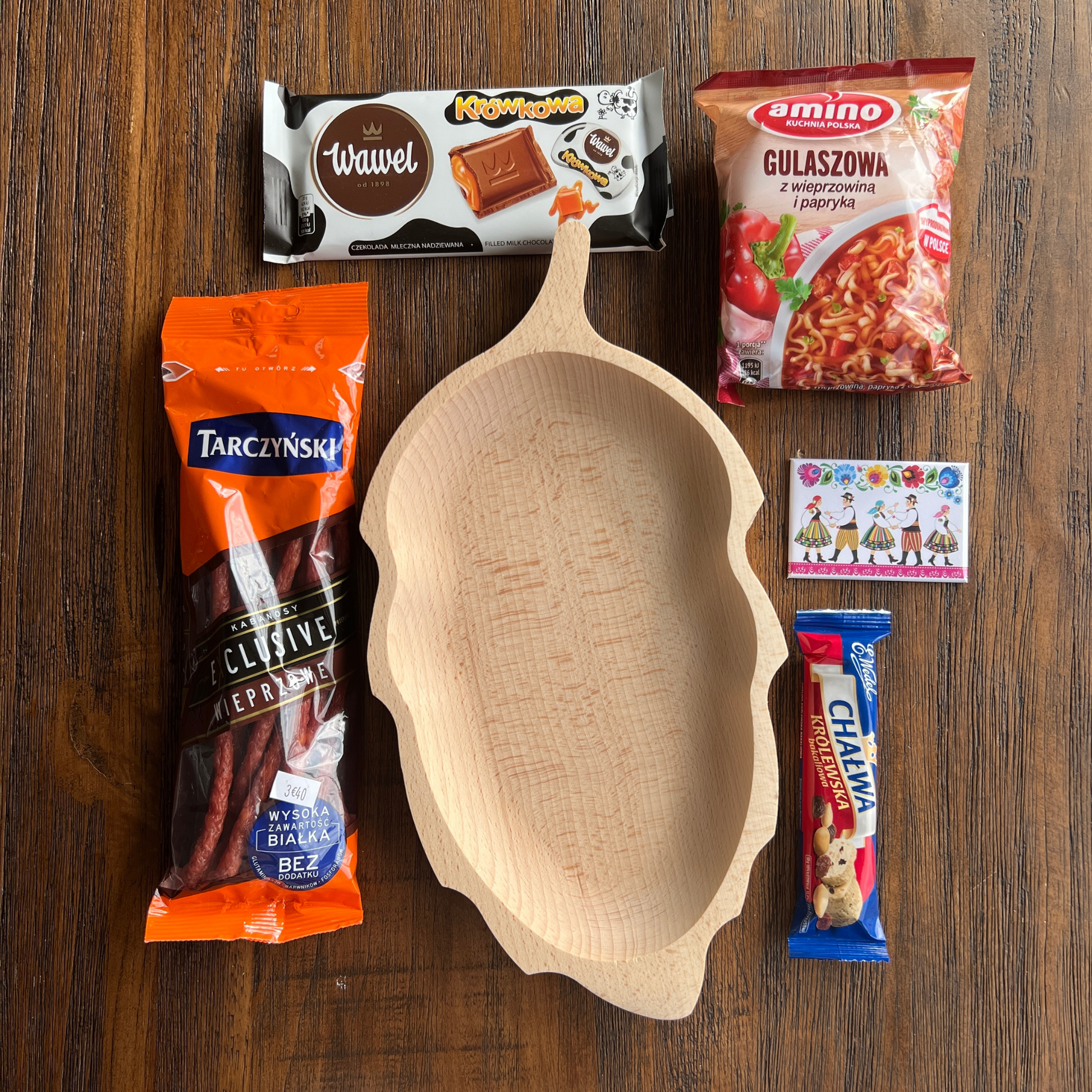 Panière garnie - La gourmande - Trésors de Pologne