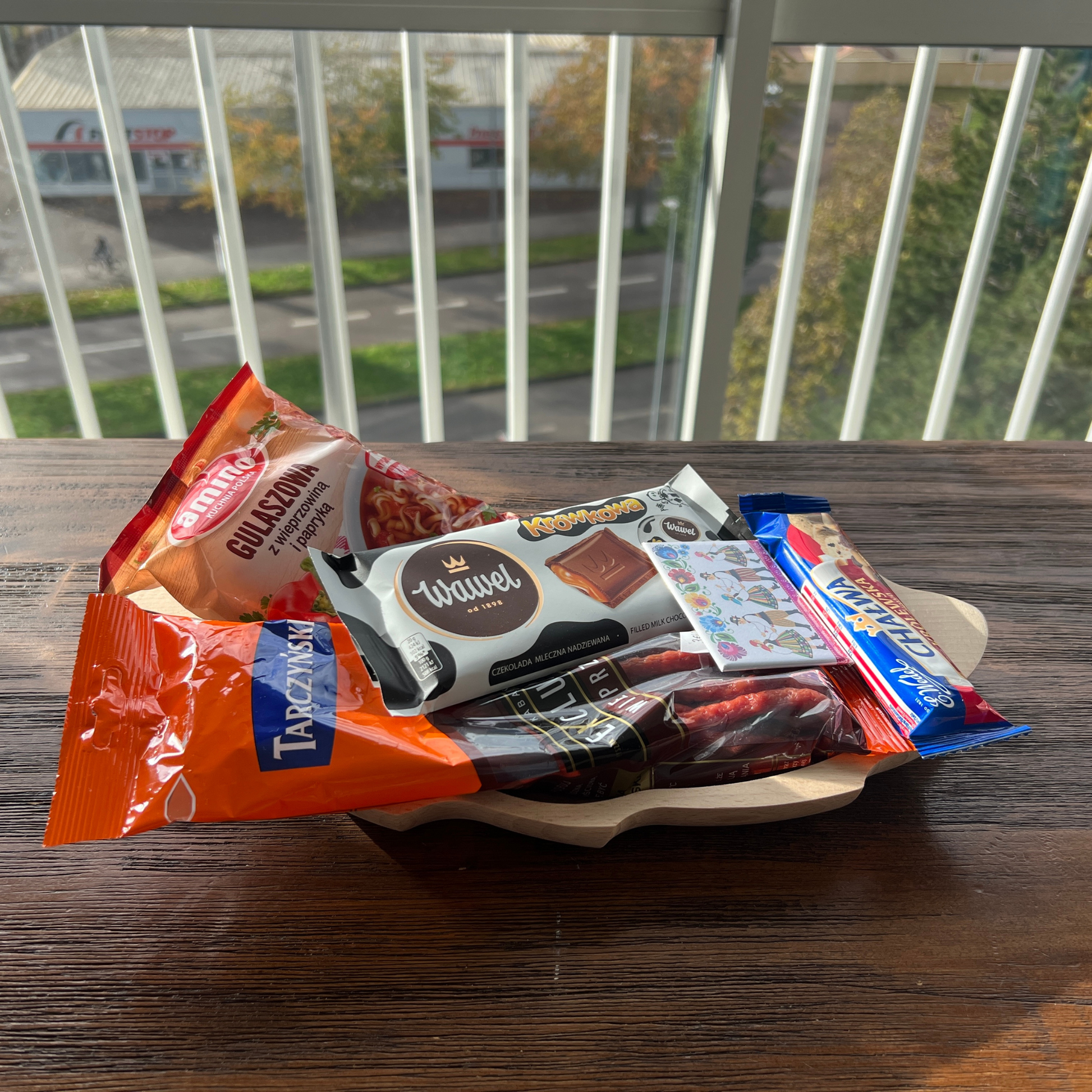 Panière garnie - La gourmande - Trésors de Pologne