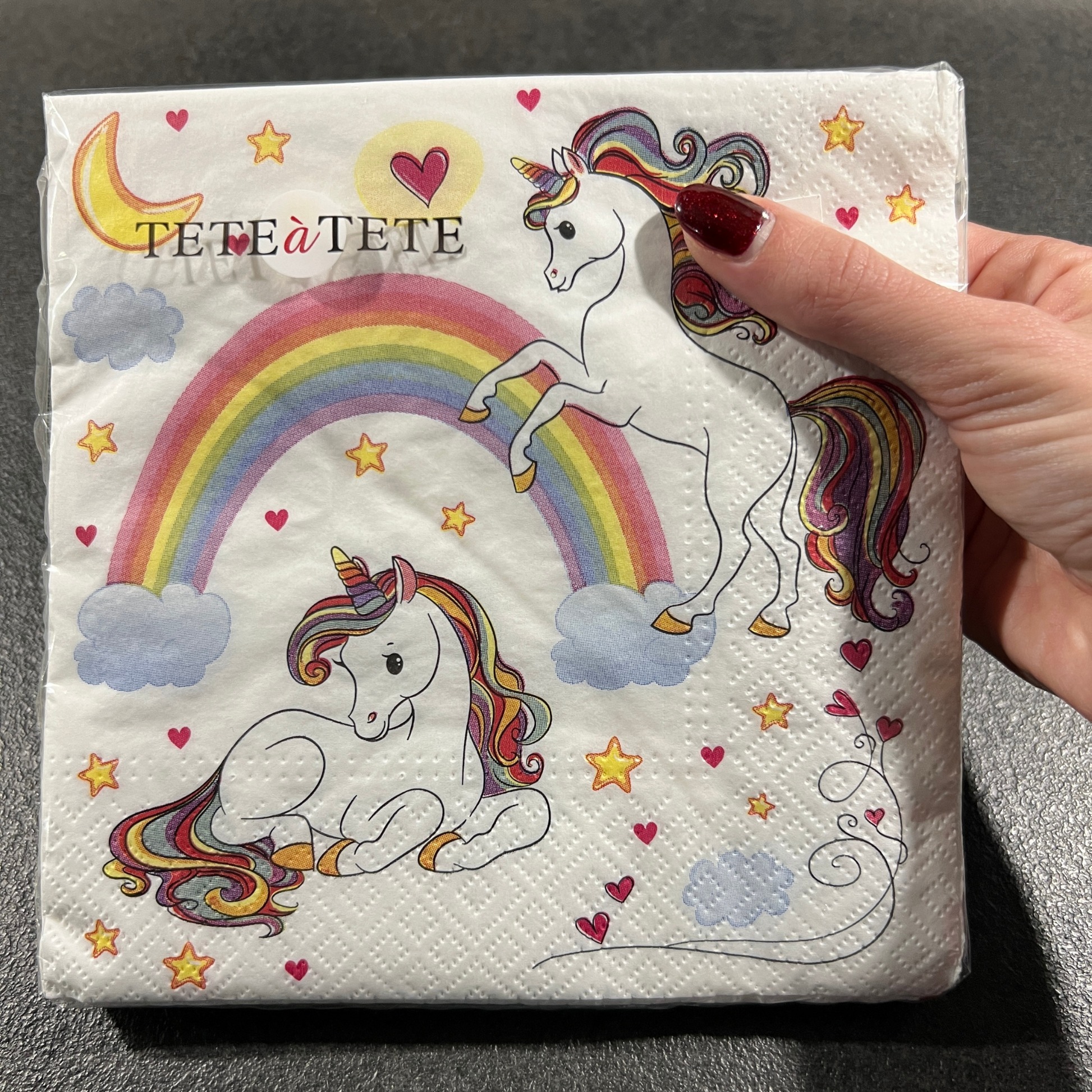 Serviettes en papier Licorne - Trésors de Pologne