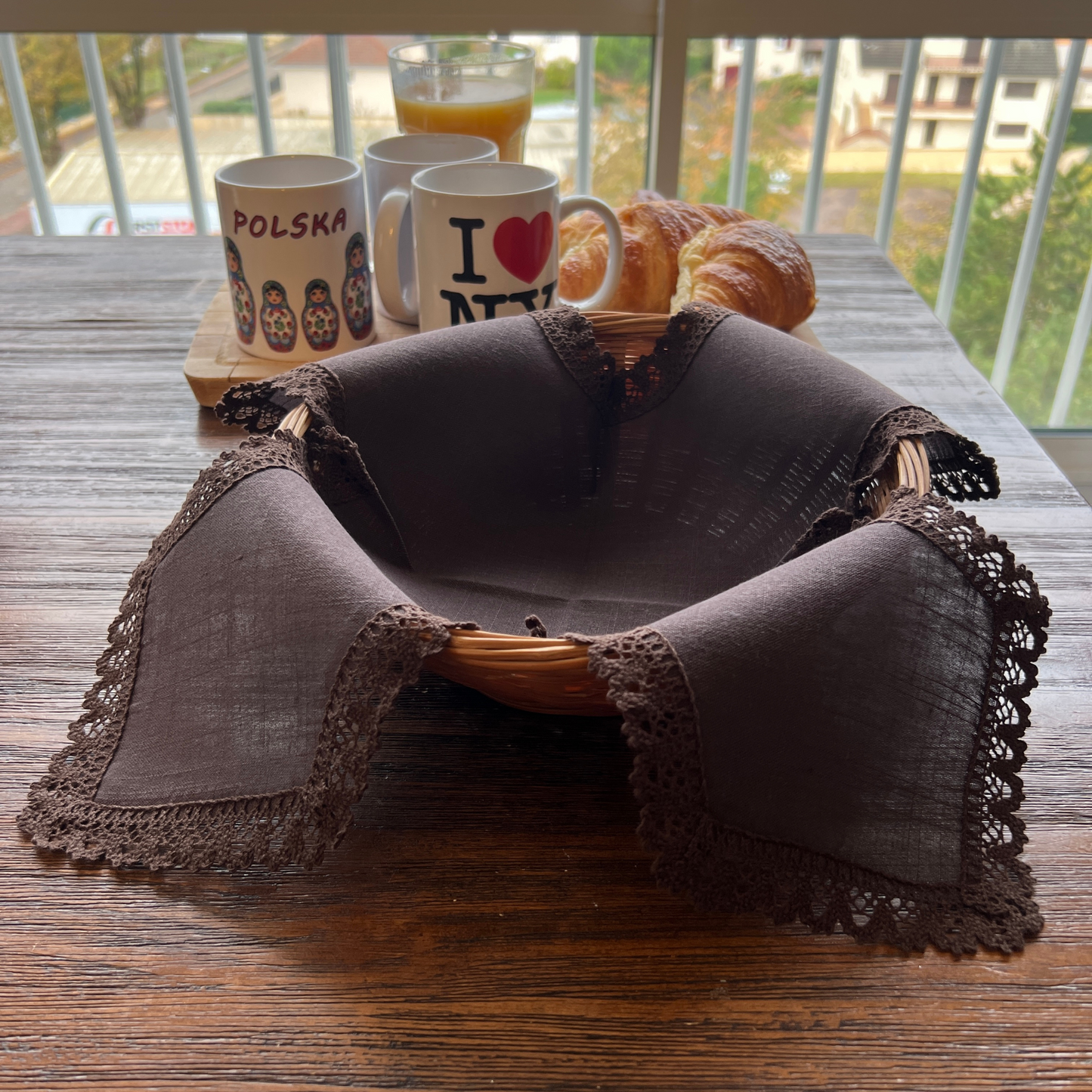 Serviette à pain - Trésors de Pologne