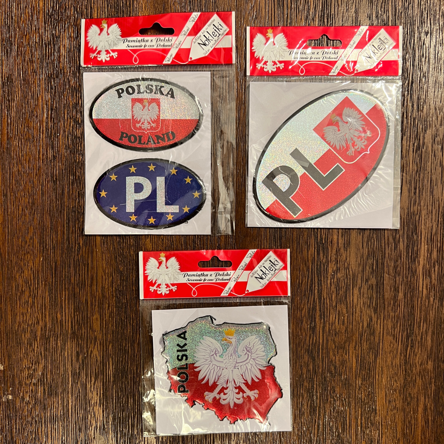 Sticker voiture Polska - Trésors de Pologne