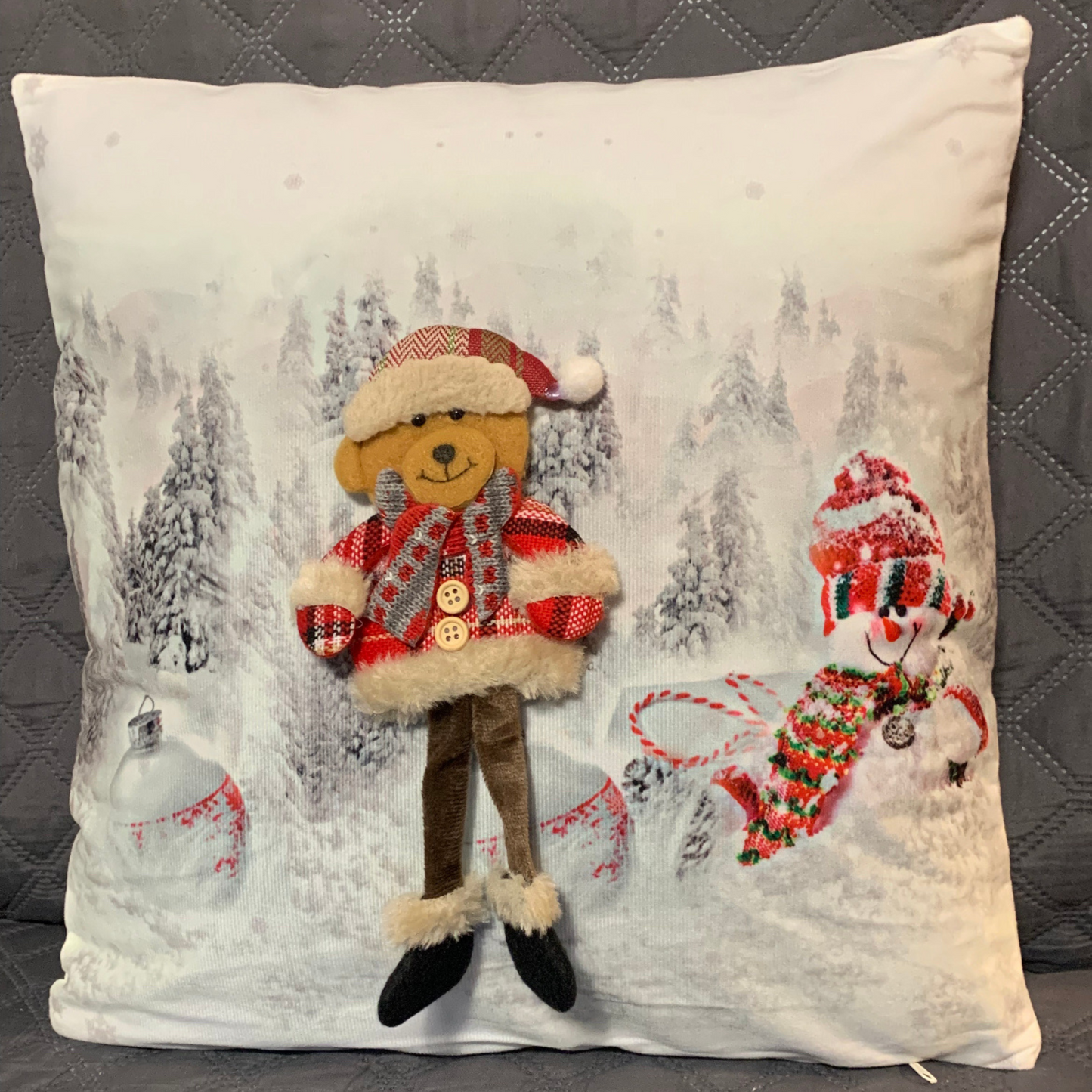 Taie d'oreiller de Noël - Trésors de Pologne