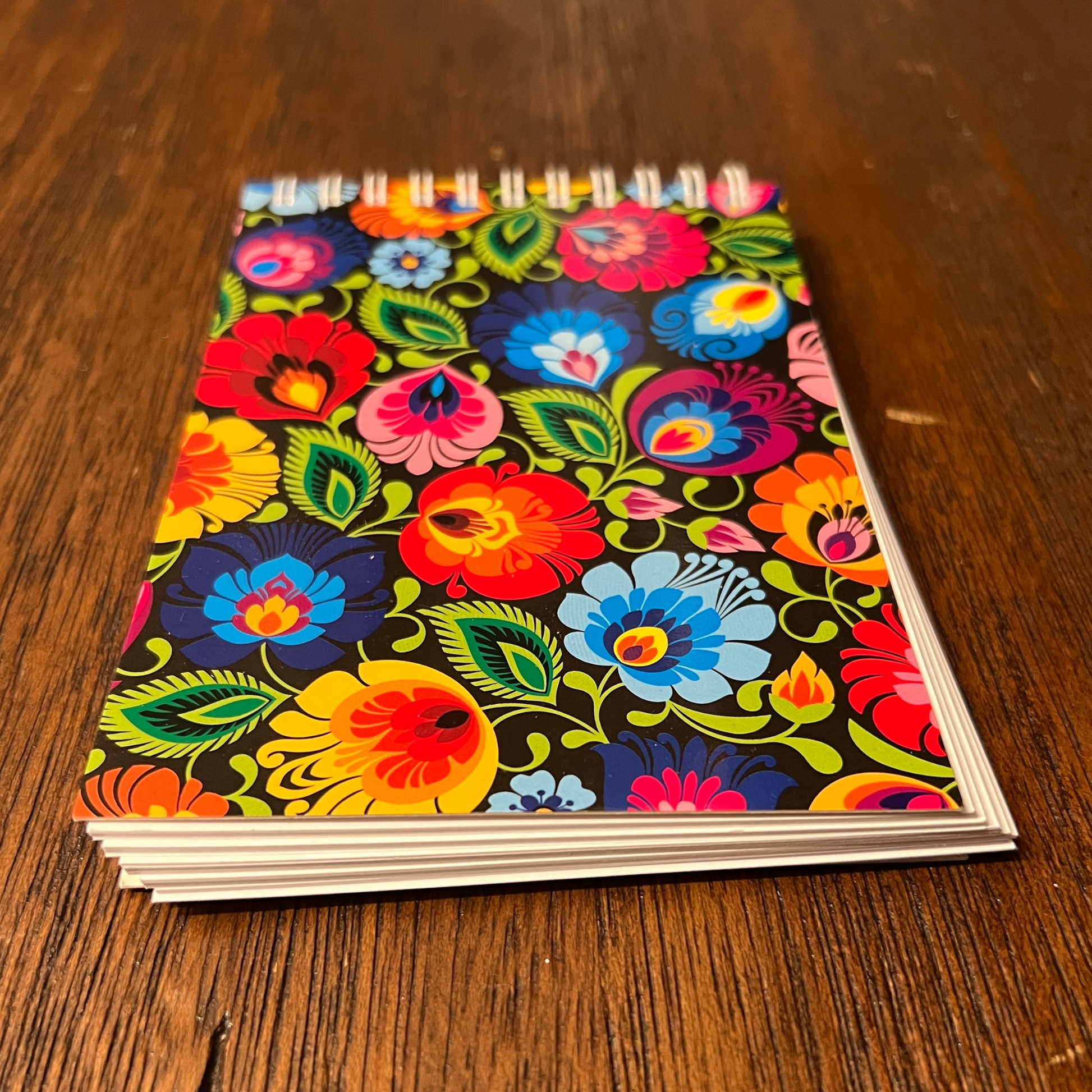 Carnet folk format A6 - Trésors de Pologne