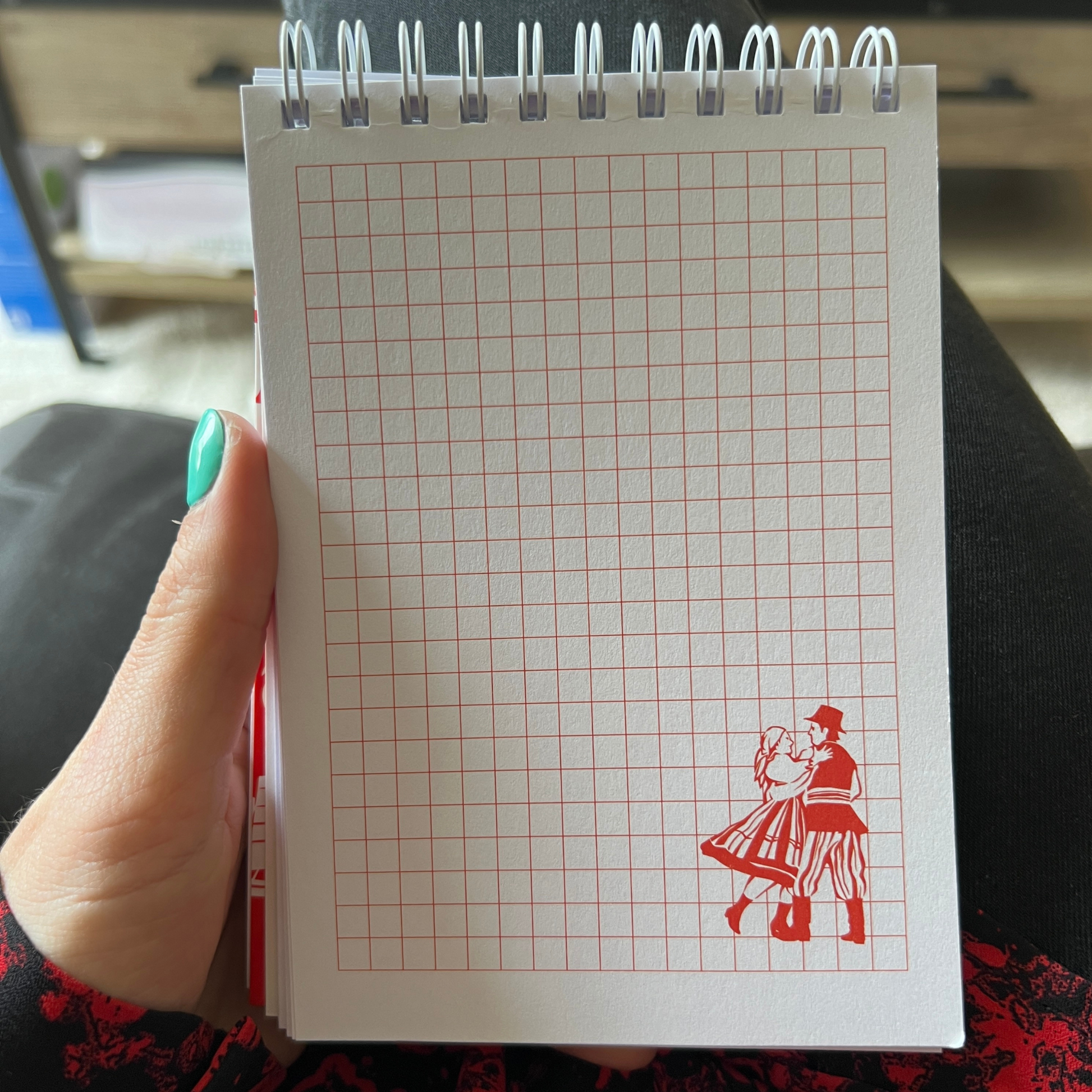 Carnet folk format A6 - Trésors de Pologne