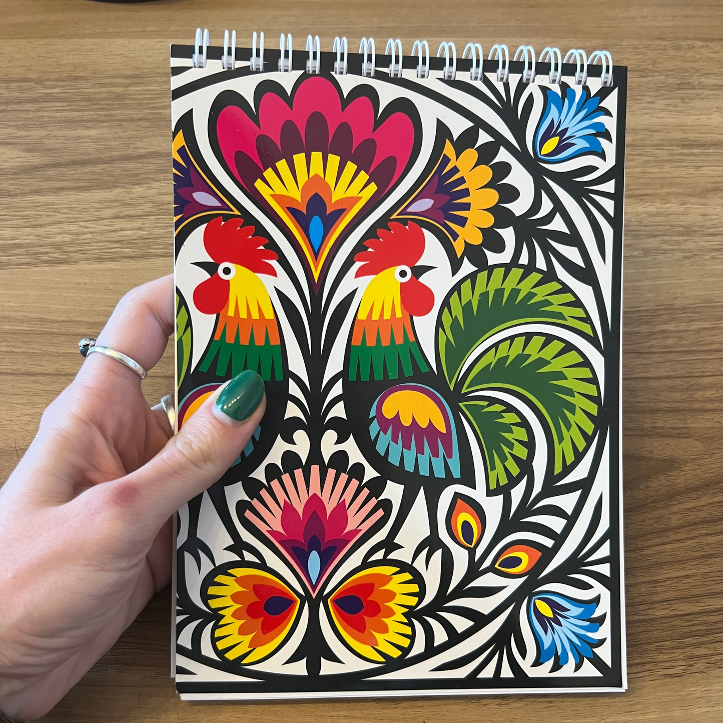 Carnet folk format A5 - Trésors de Pologne