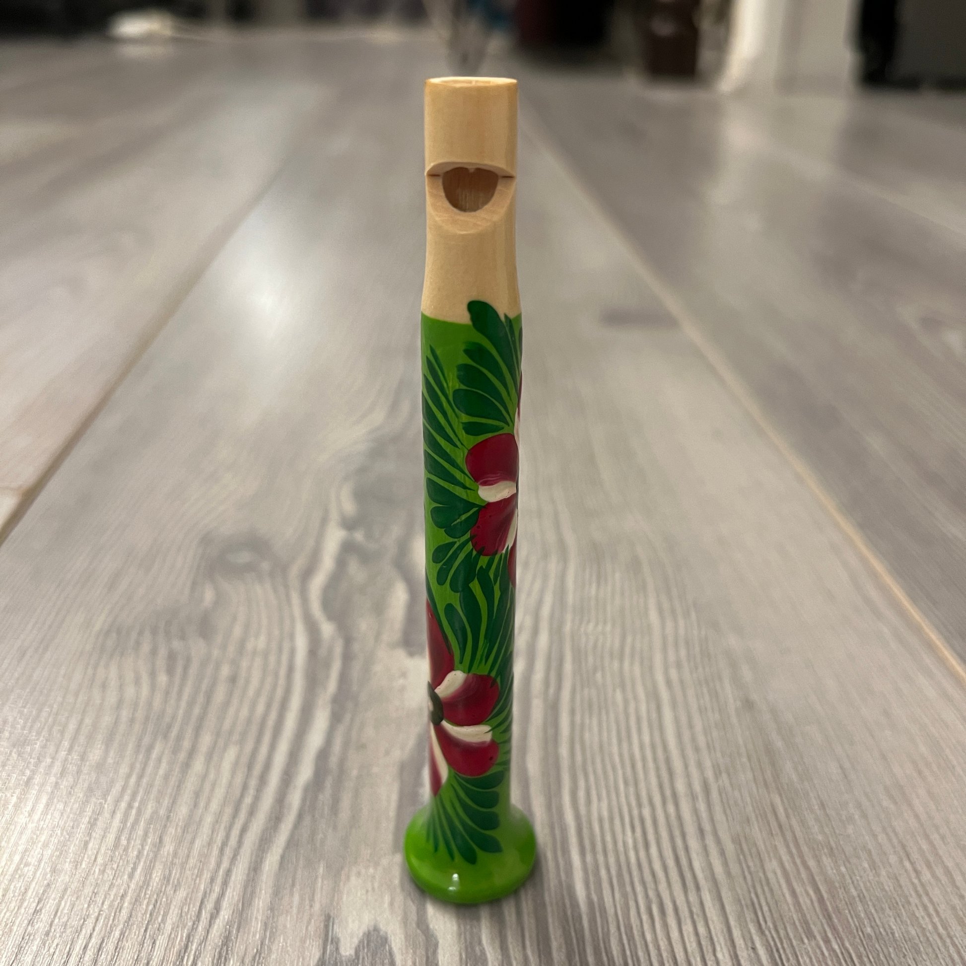 Flûte en bois folk - Trésors de Pologne