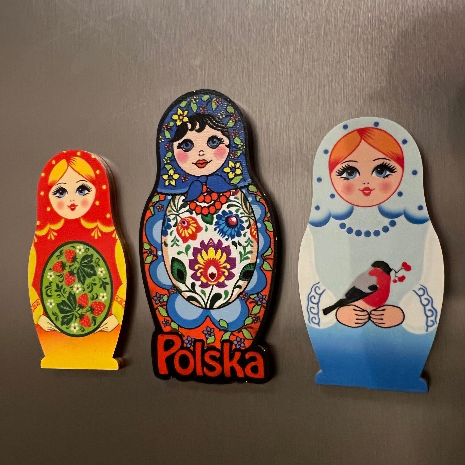 Magnet matrioszka - Trésors de Pologne