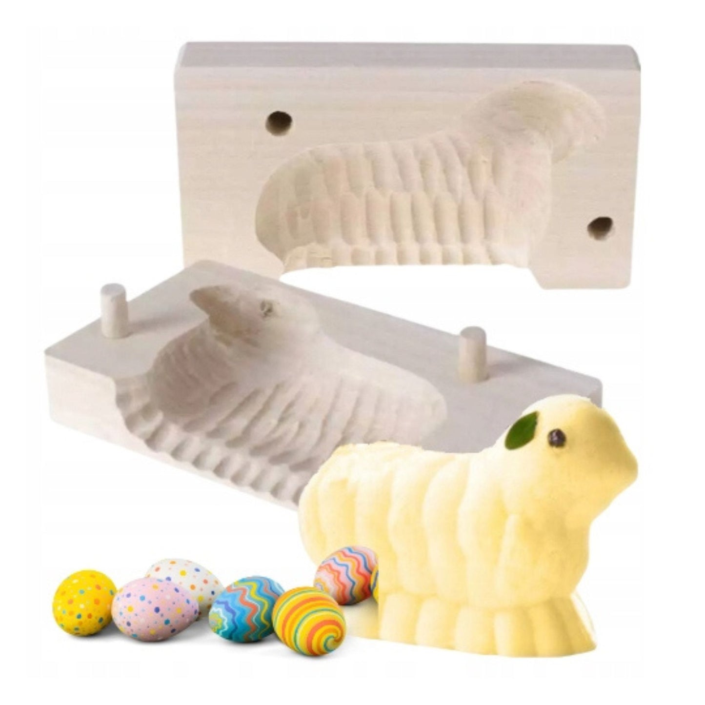 Moule à baranek en bois - Trésors de Pologne