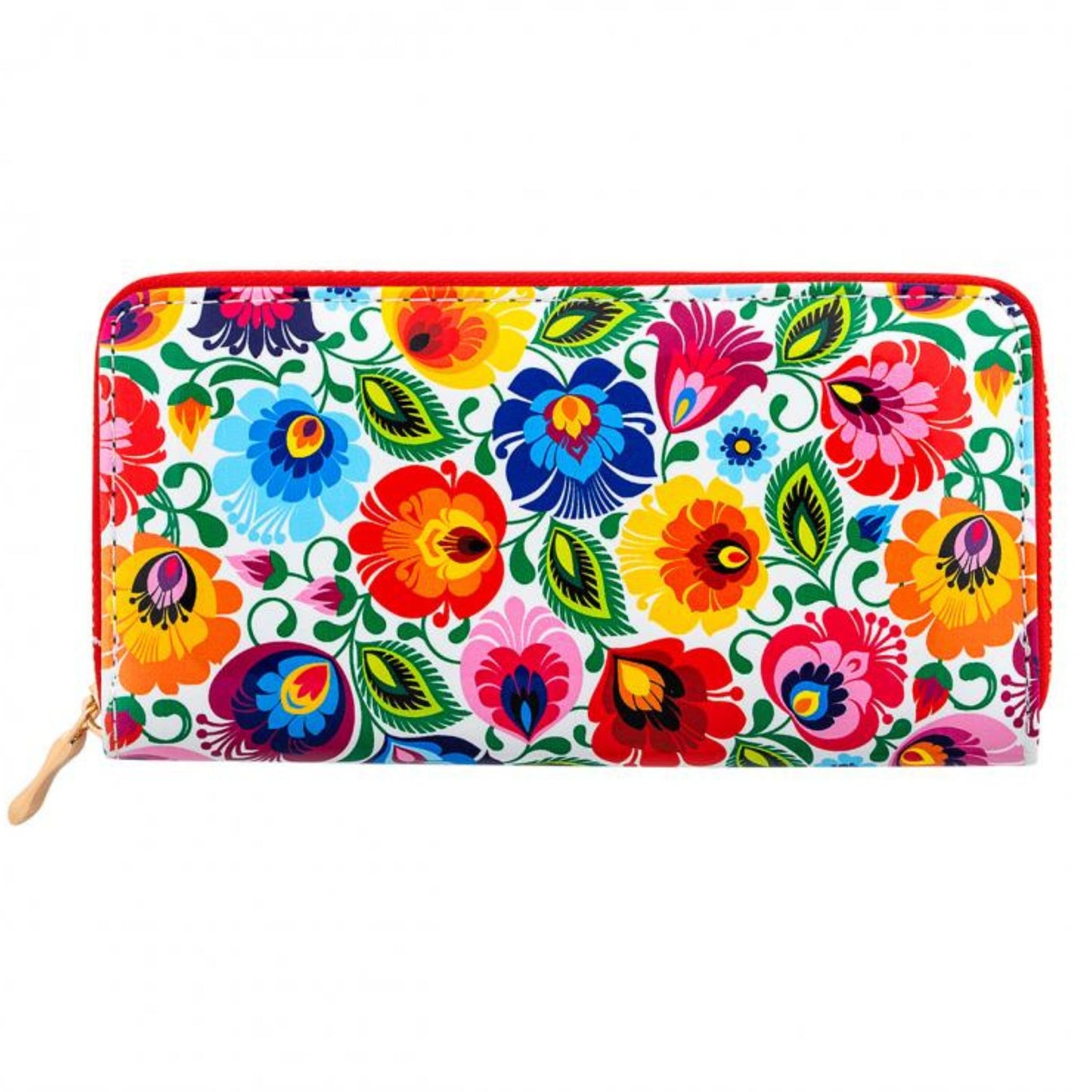 Portefeuille à fleurs de Łowicz - Trésors de Pologne