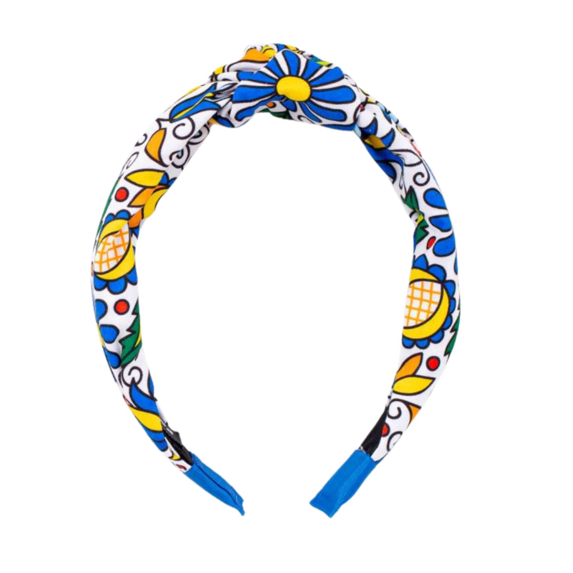 Serre-tête folk à fleurs de Łowicz - Trésors de Pologne