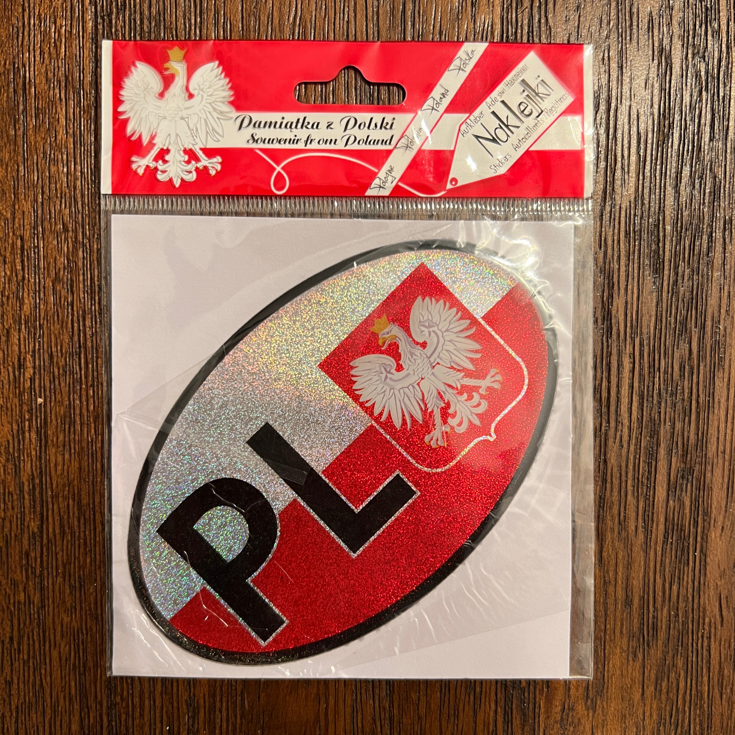 Sticker voiture Polska - Trésors de Pologne