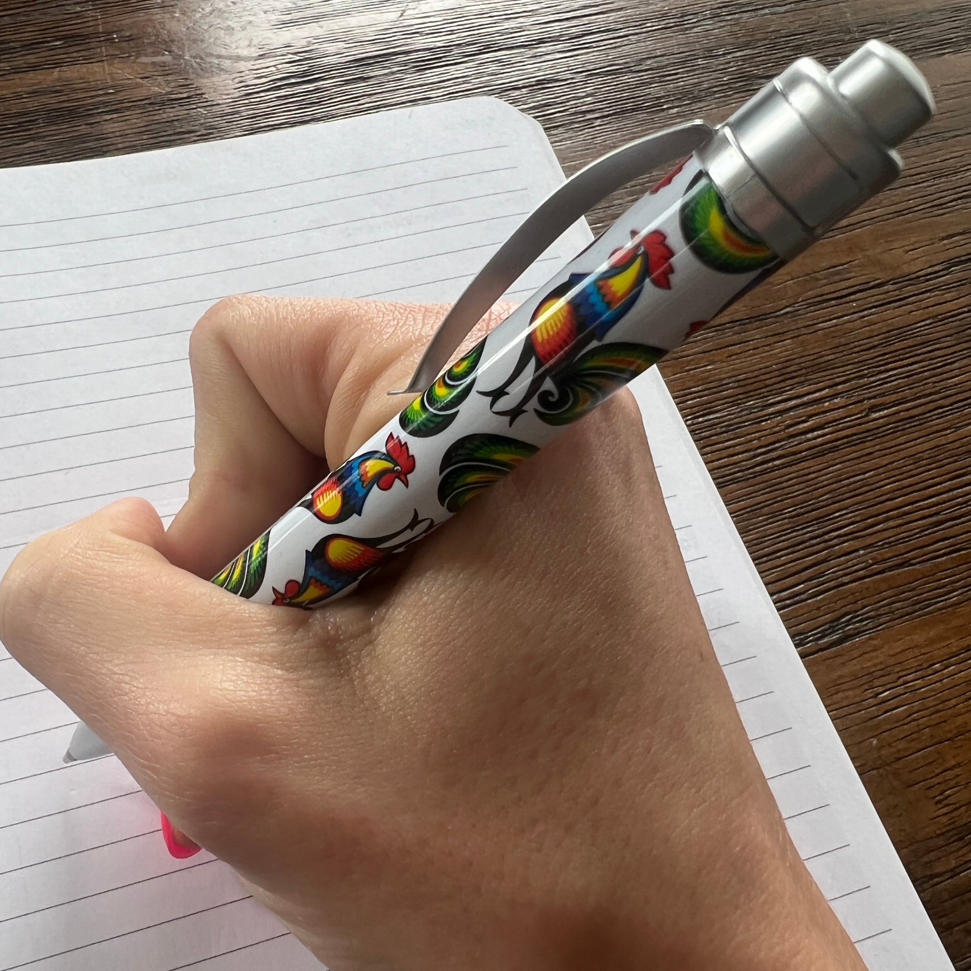 Stylo bleu polonais - Trésors de Pologne