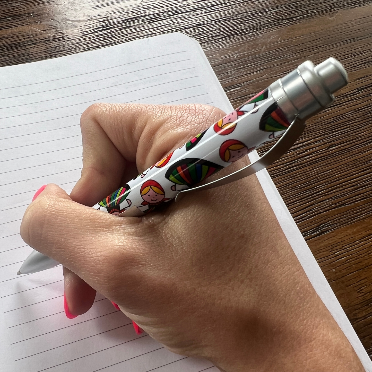 Stylo bleu polonais - Trésors de Pologne