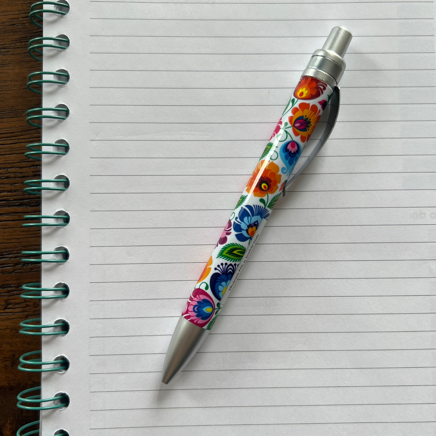 Stylo bleu polonais - Trésors de Pologne