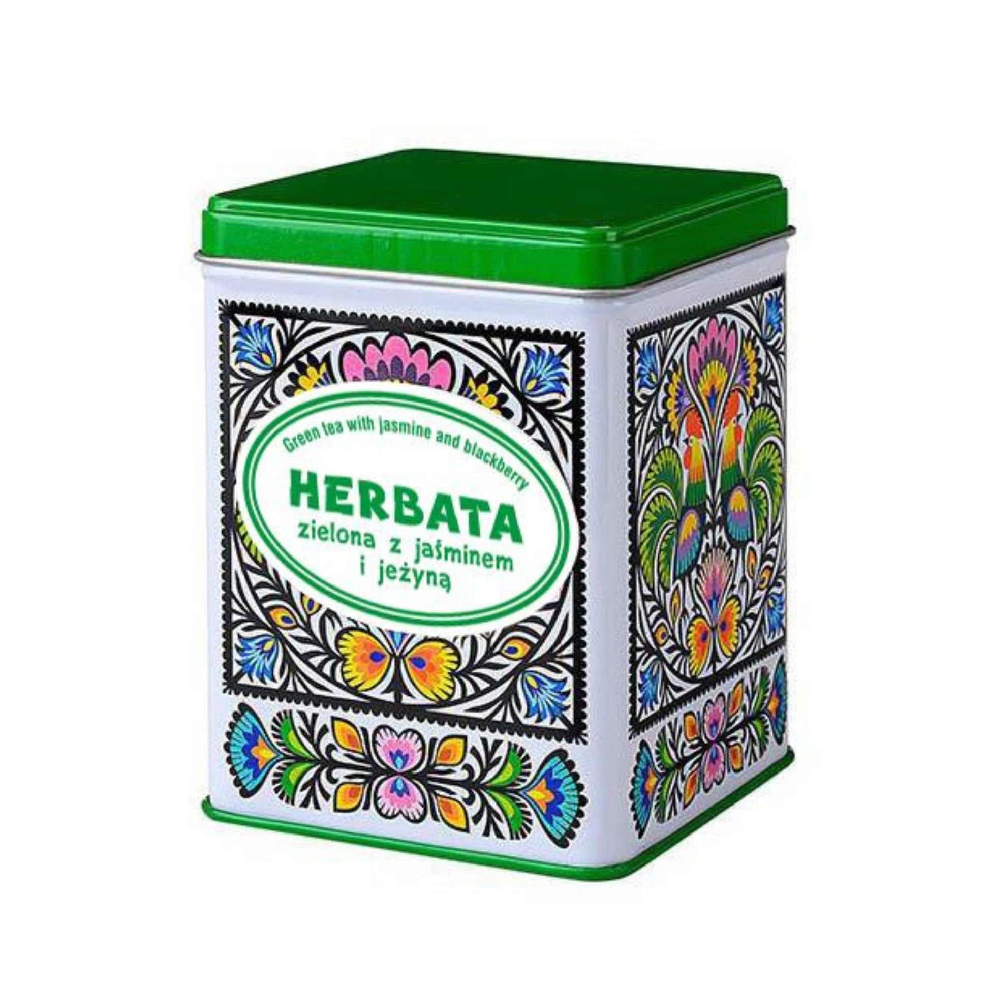 Thé avec boîte à thé décorative - Trésors de Pologne