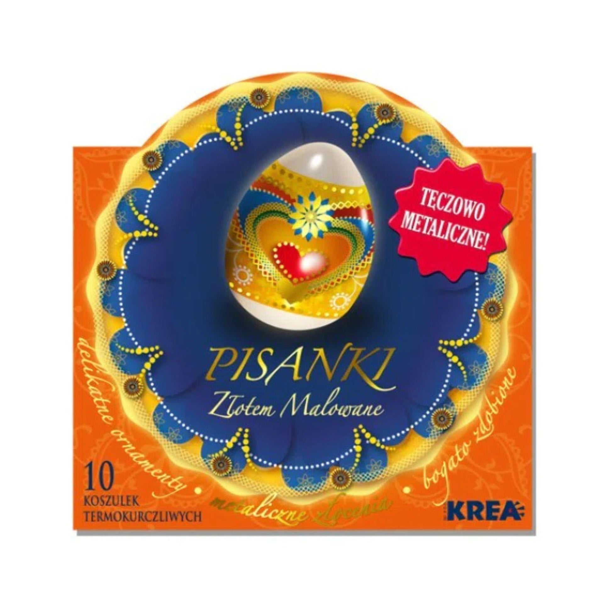 Thermocollants pour oeufs de Pâques x10 - Trésors de Pologne