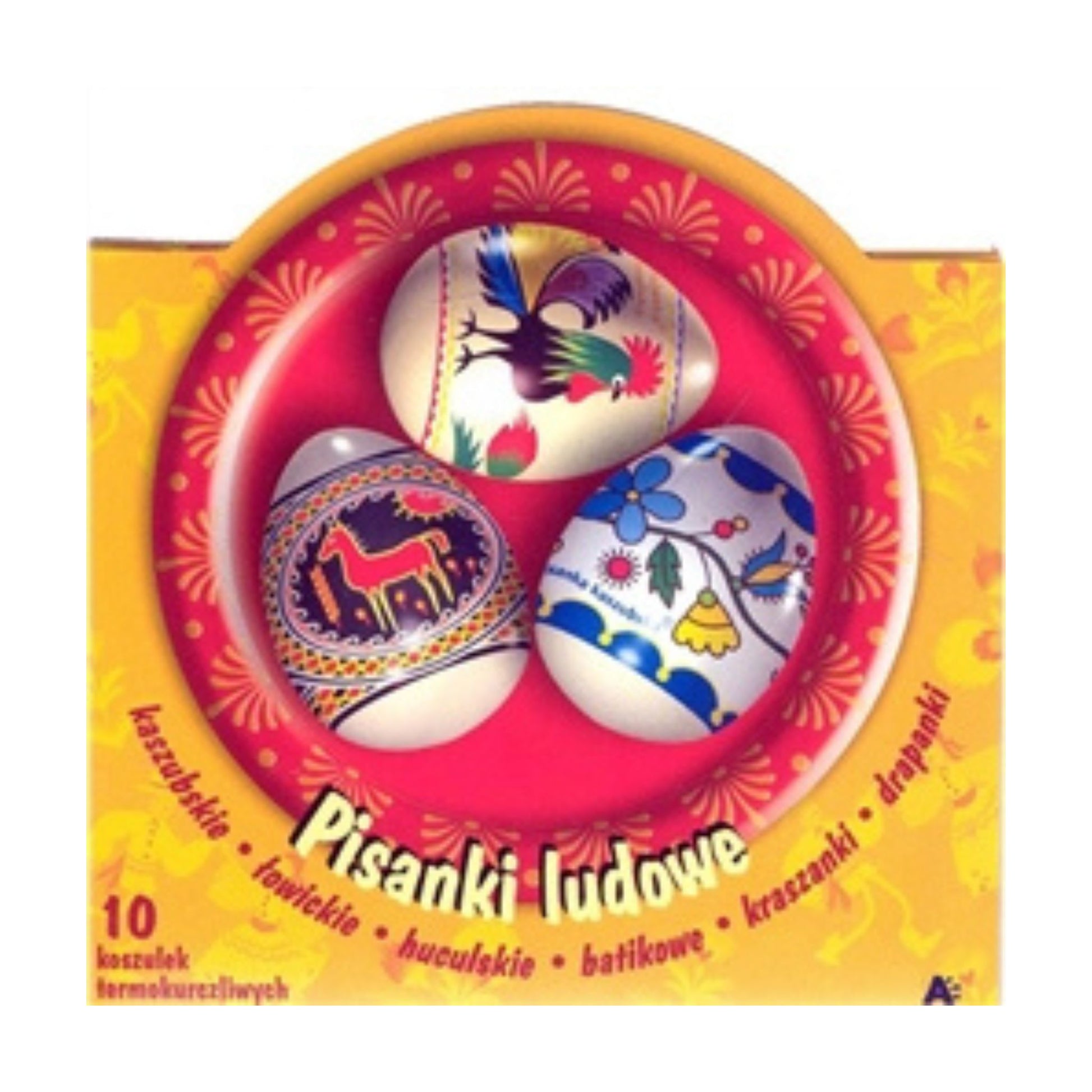 Thermocollants pour oeufs de Pâques x10 - Trésors de Pologne
