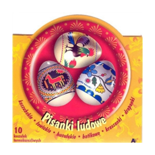 Thermocollants pour oeufs de Pâques x10 - Trésors de Pologne