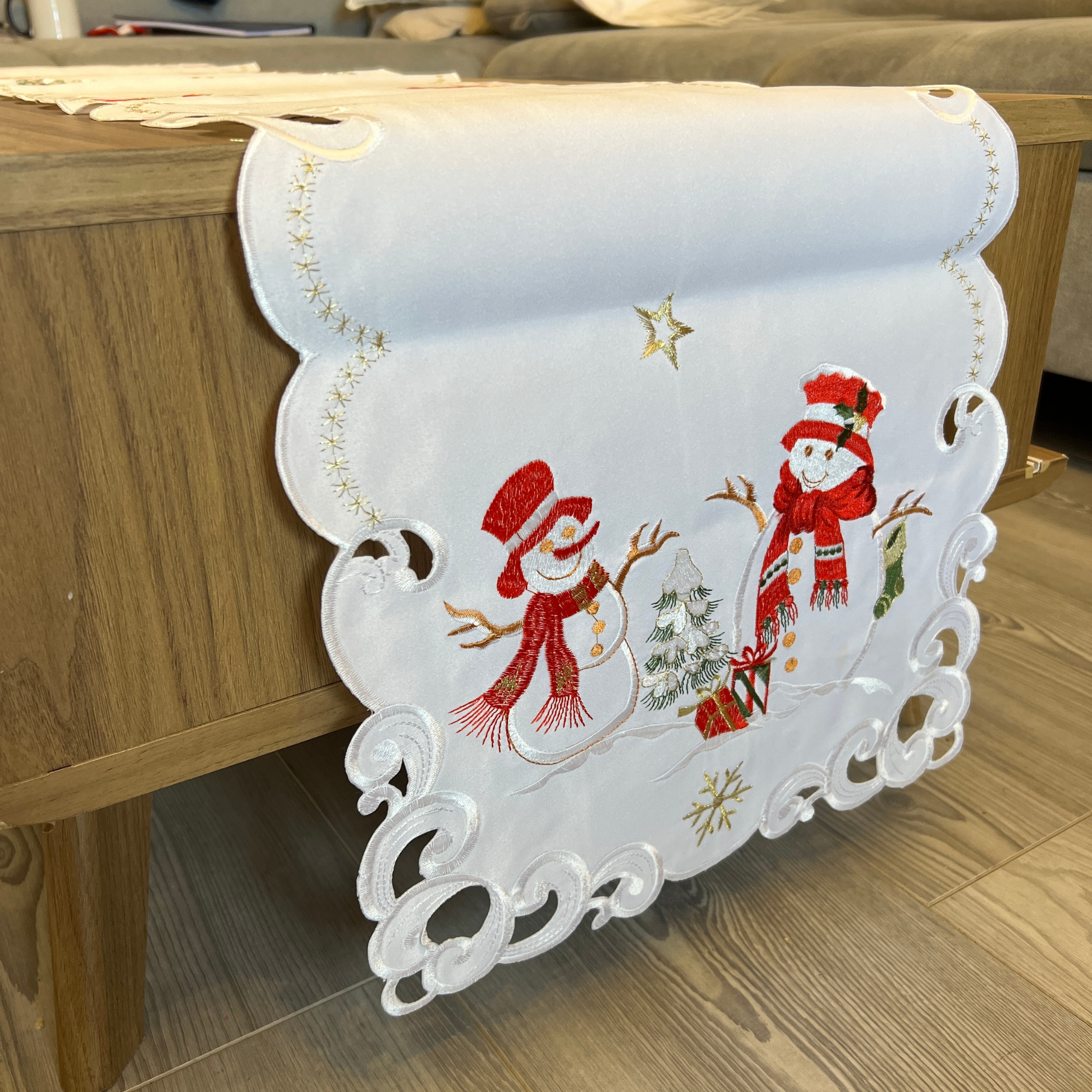 Chemin de table de Noël - Trésors de Pologne