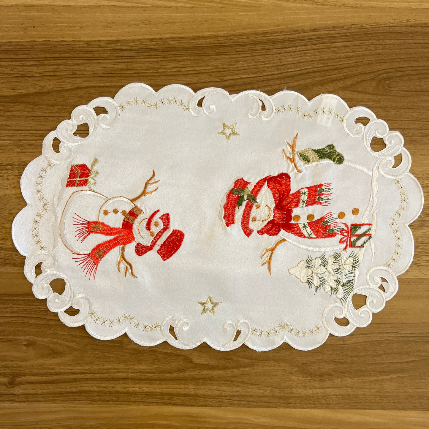 Chemins de table et centre de table de Noël - Trésors de Pologne