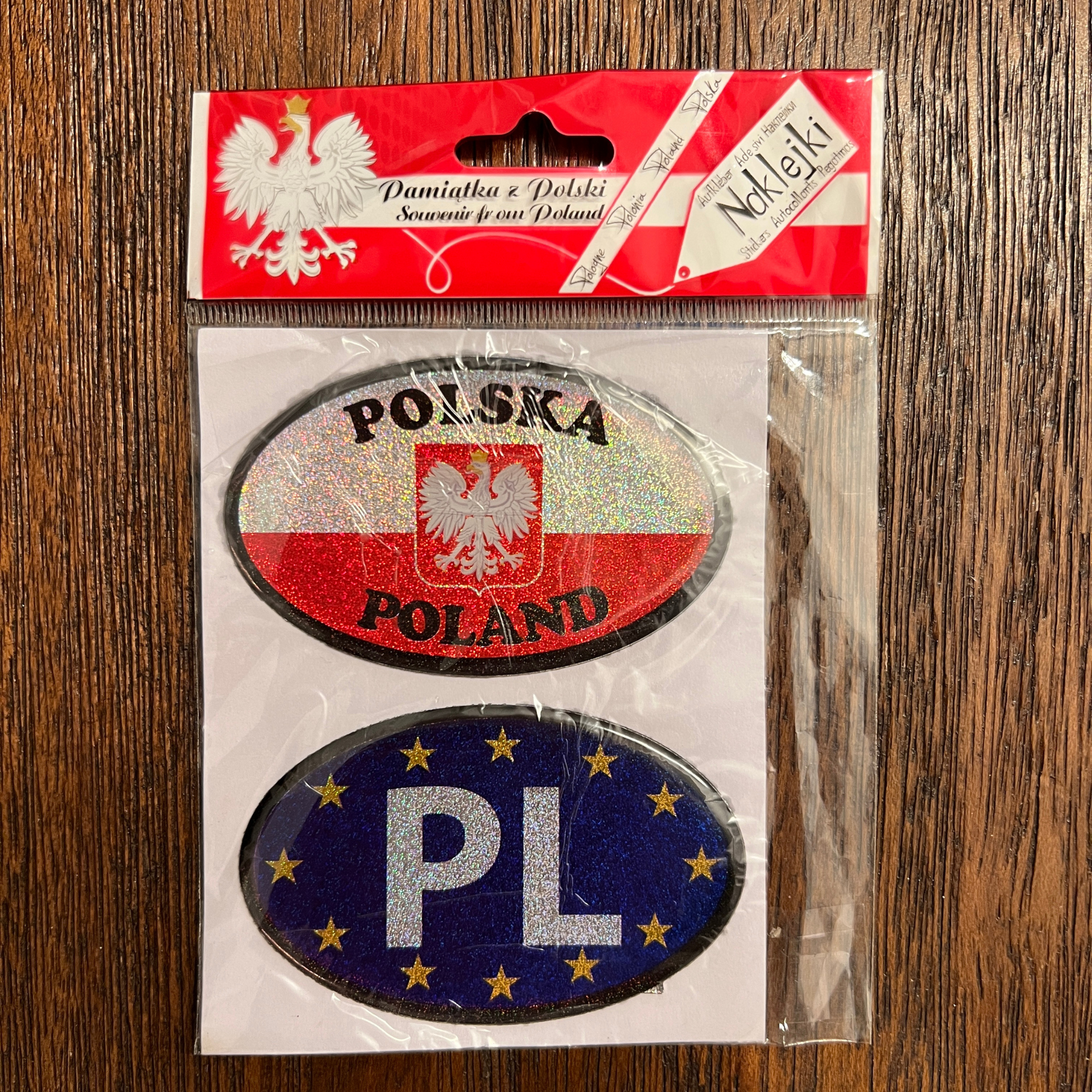 Sticker voiture Polska - Trésors de Pologne