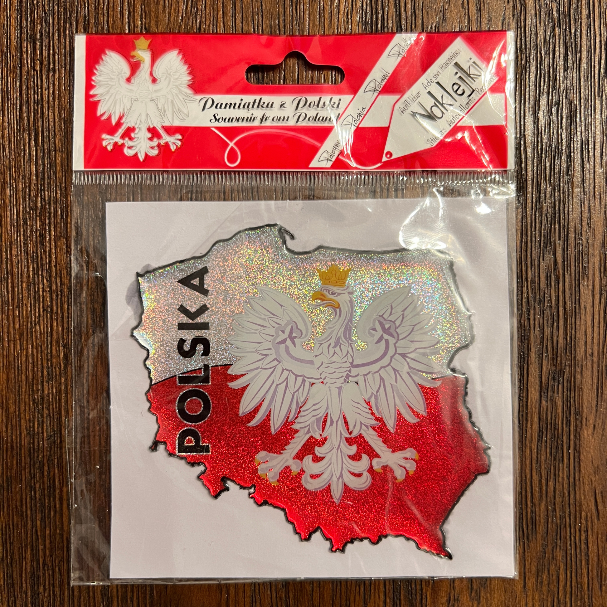 Sticker voiture Polska - Trésors de Pologne