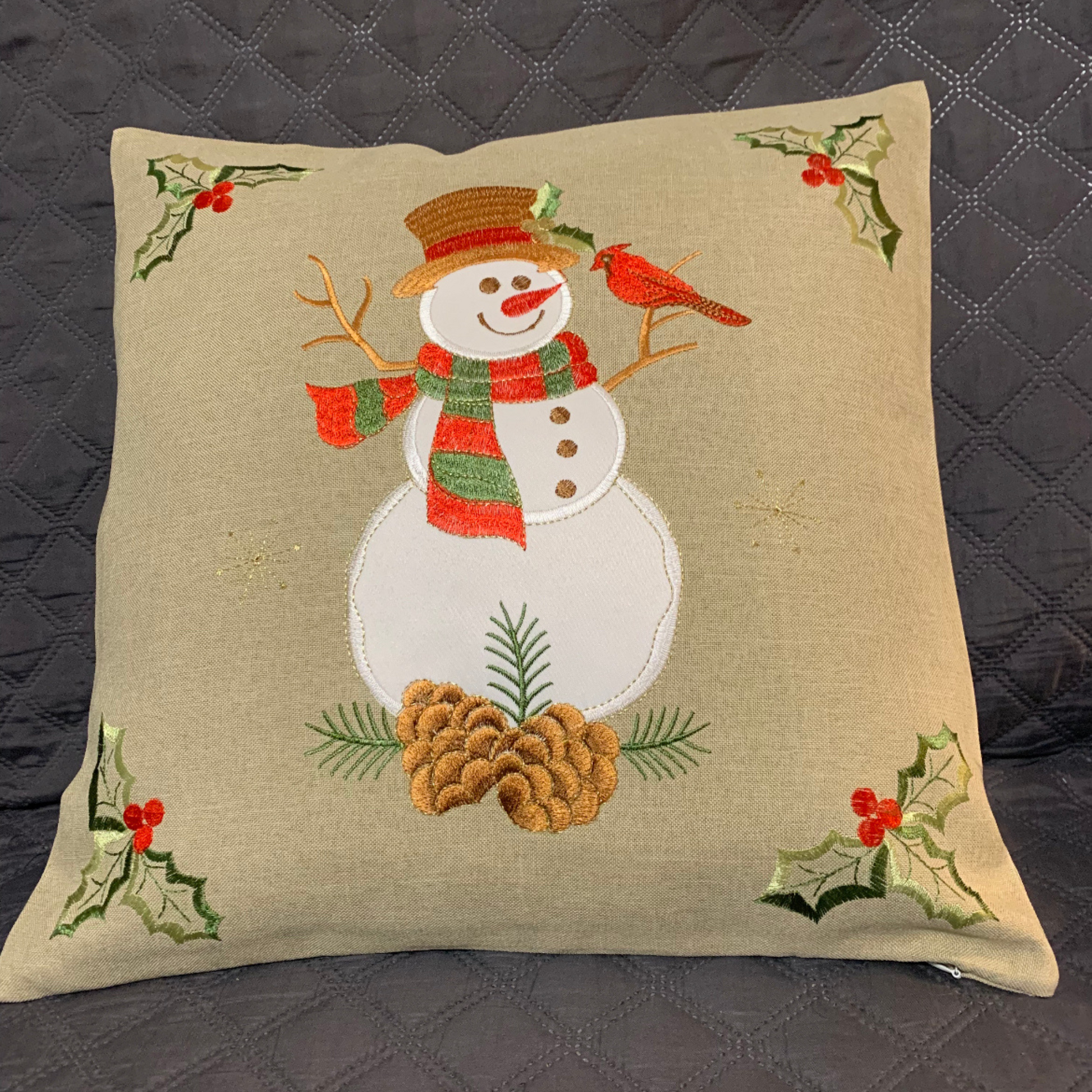 Taie d'oreiller de Noël - Trésors de Pologne