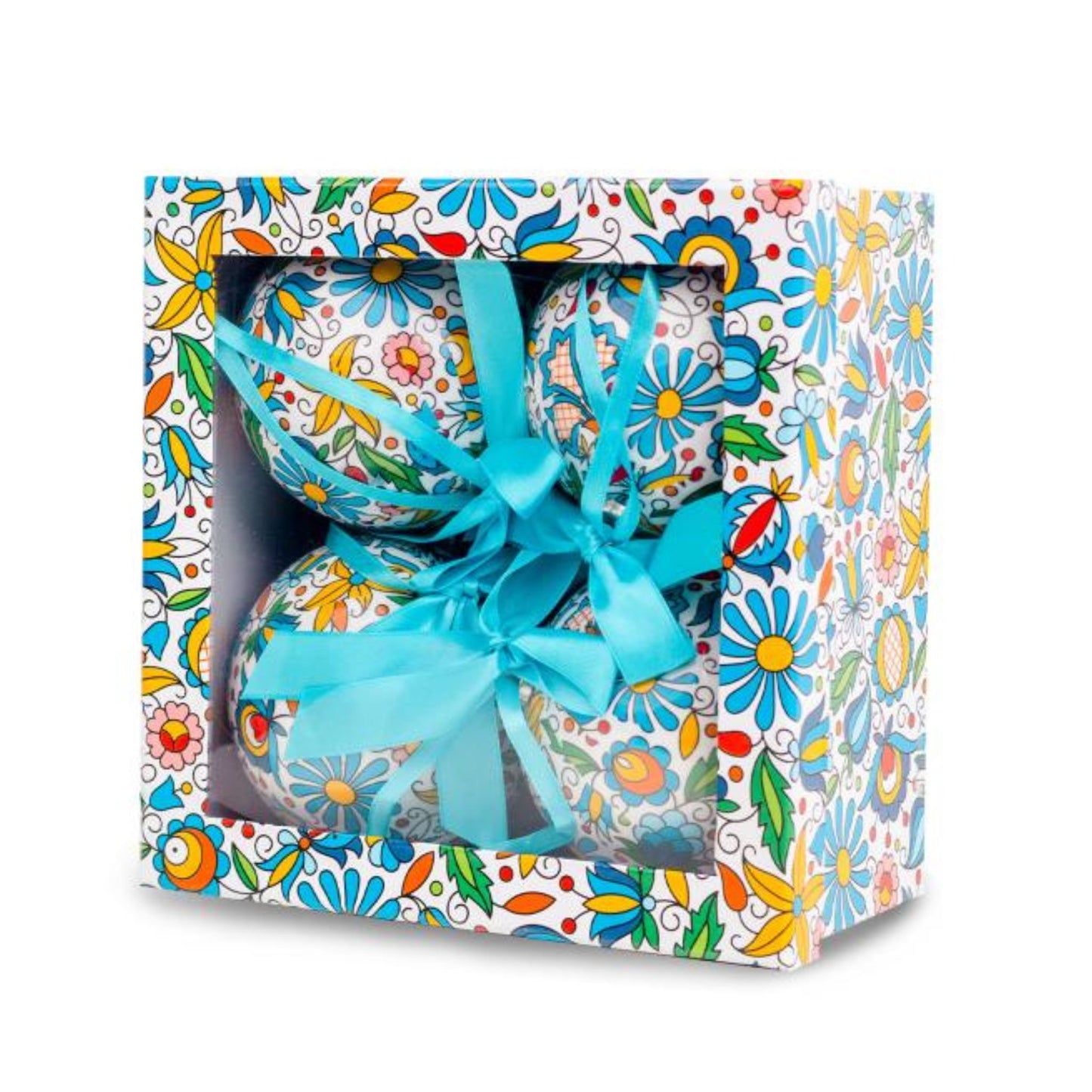 Coffret boules de Noël kaszuby - Trésors de Pologne