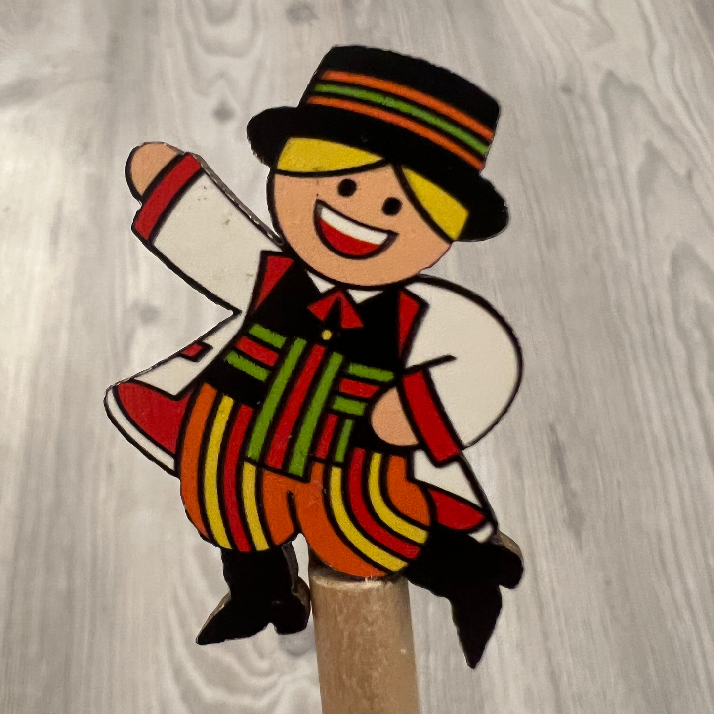 Crayon de papier personnage polonais folklore