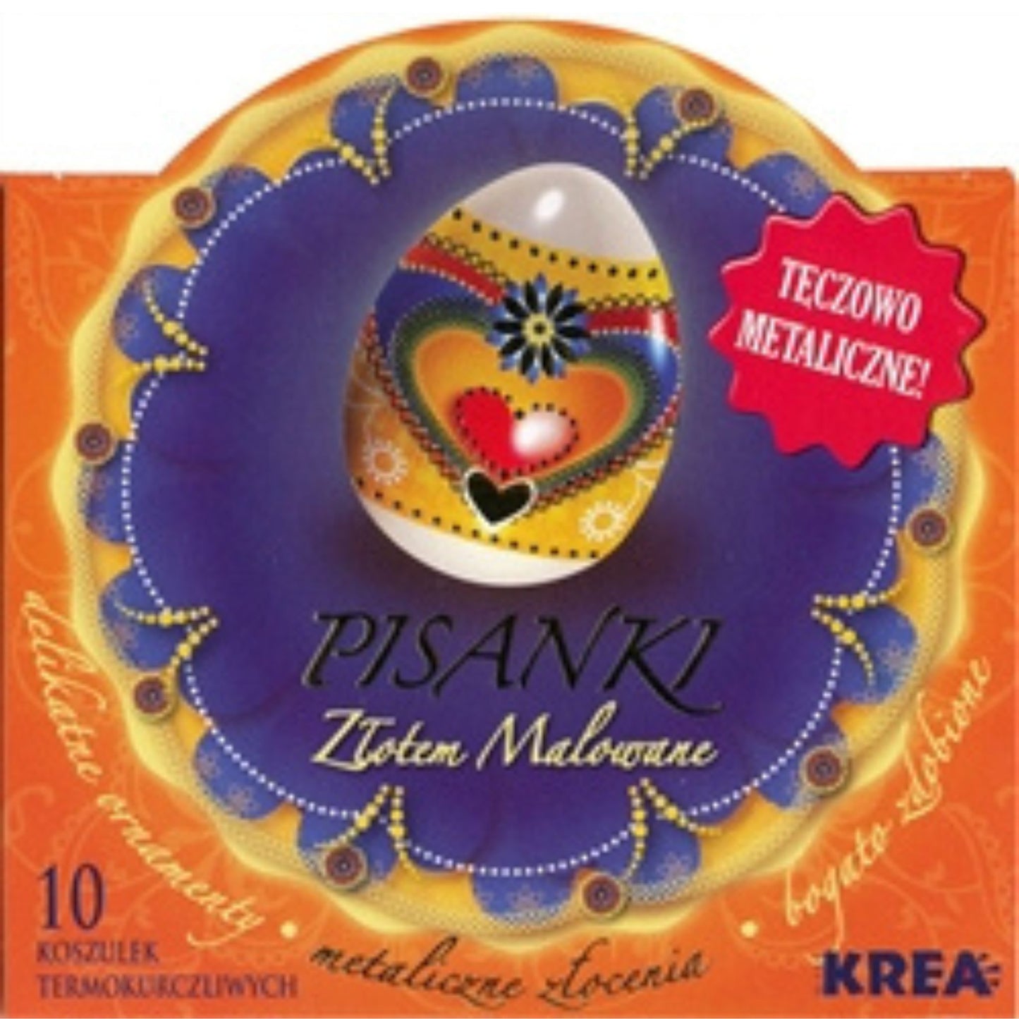 Thermocollants décoratifs pour œufs de Pâques x10 🇵🇱 - Trésors de Pologne