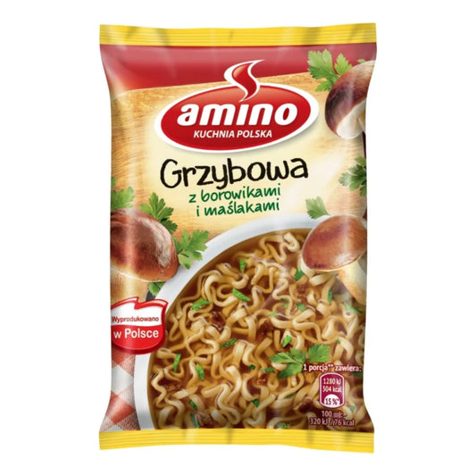 Soupes polonaises instantanées Amino - Trésors de Pologne